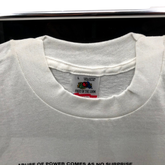 VTG Jenny Holzer Truisms T-Shirt Contemporary Art Size Large Framed in 1989 - Picture 9 of 16